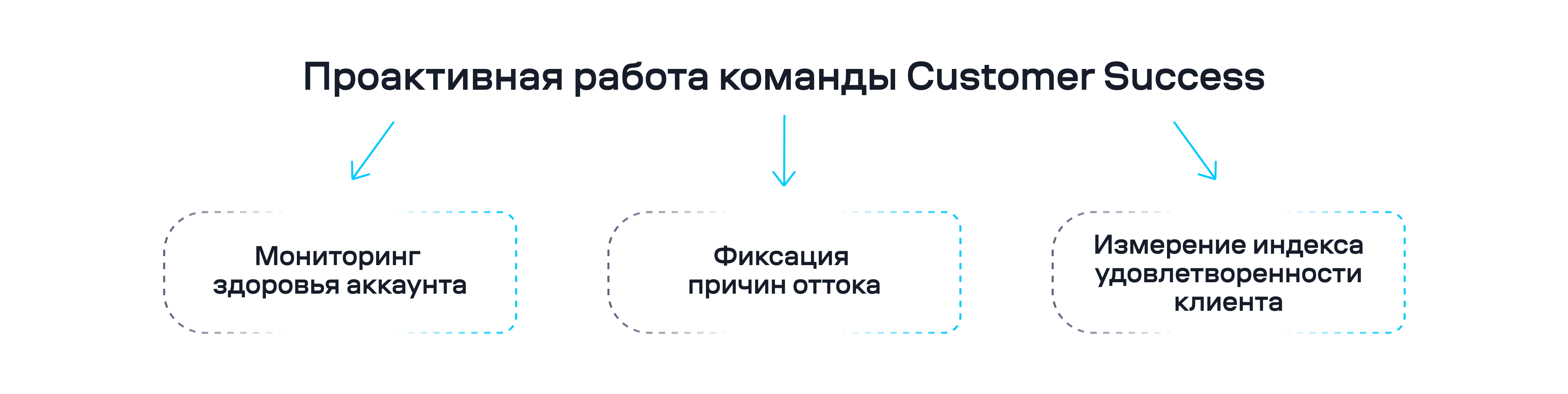 схема работы команды Customer Success